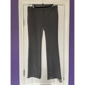 EXPRESS Design Studio Mid Rise Gray Flare Dress Pants Women’s Size 10
